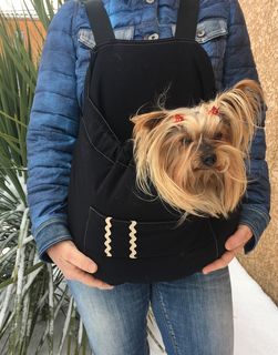 Sac de transport pour chien création créadog - Le bonheur pour votre petit compagnon